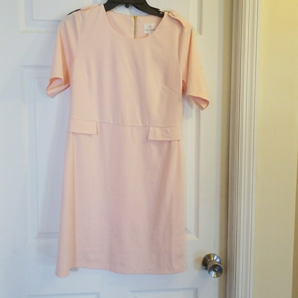 Cute pink shift dress